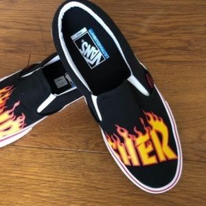 Vans Off The Wall Slip On Thrasher Shoes